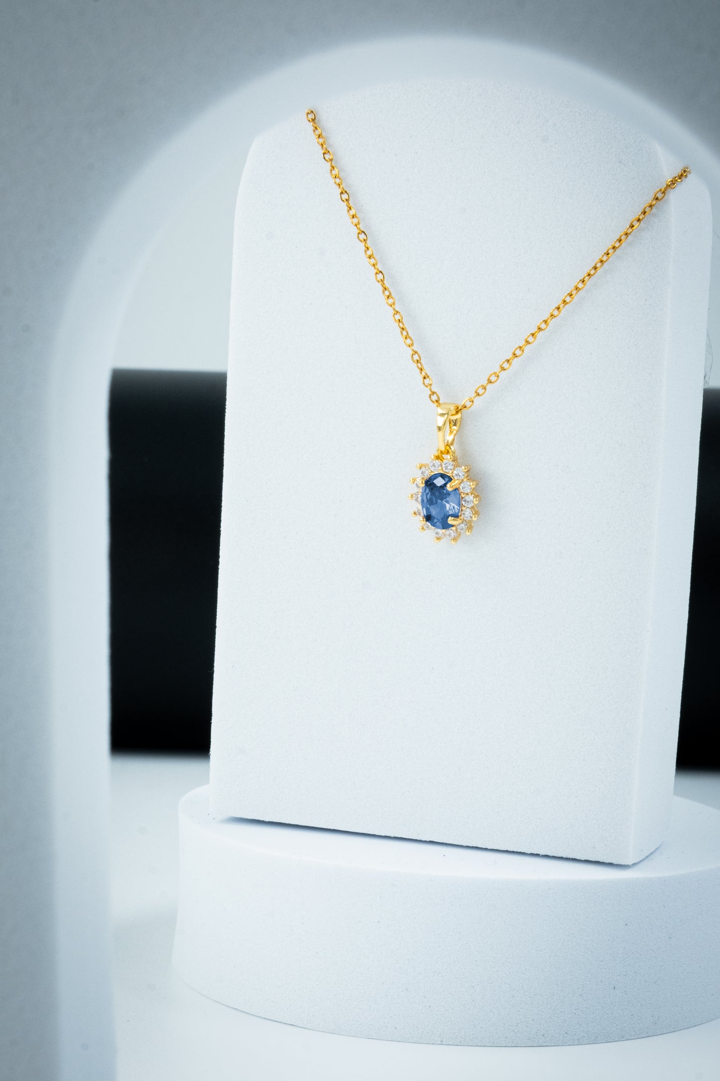 Completo "Kate" 4 pezzi: Oro e Blu