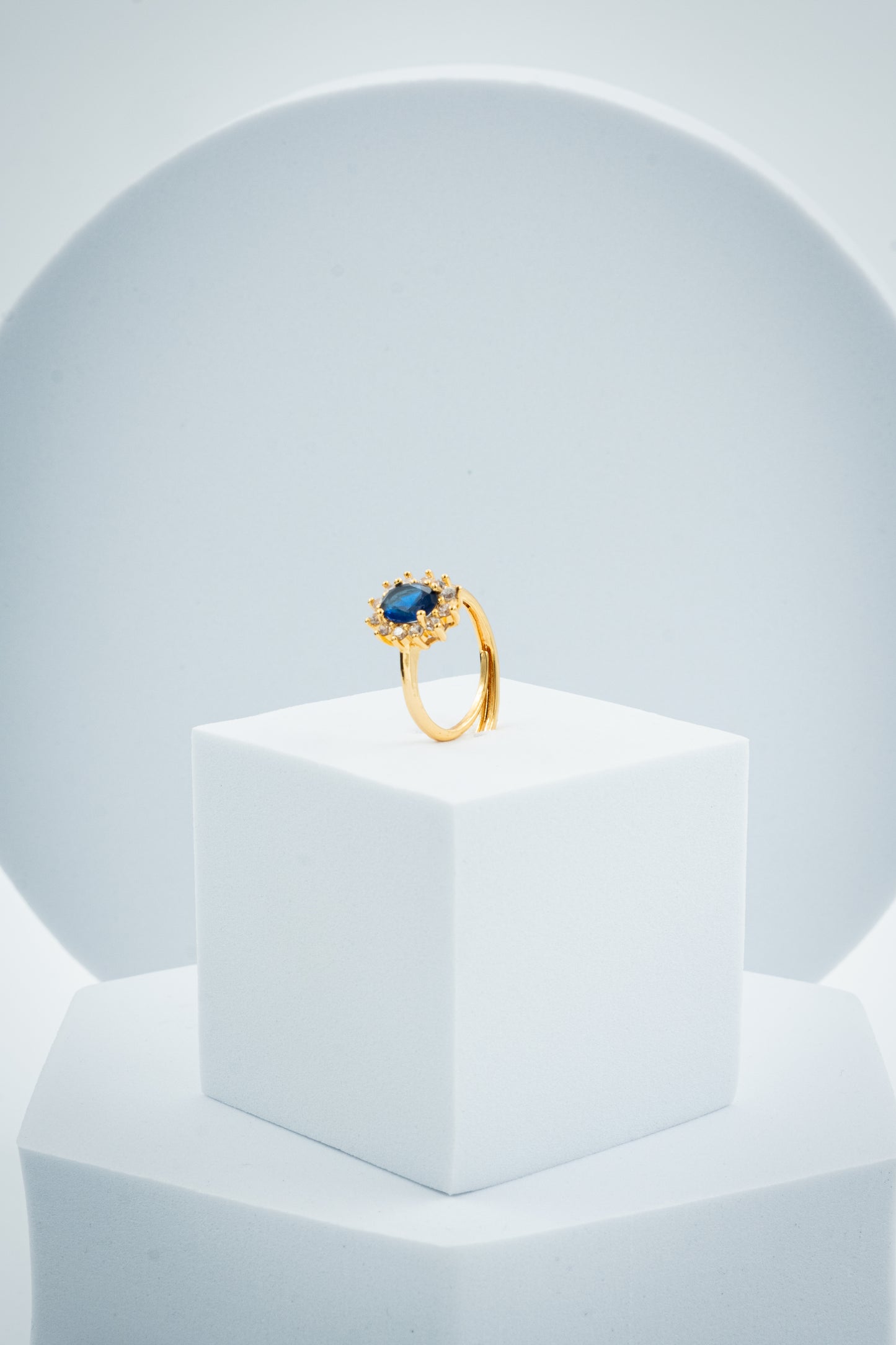Completo "Kate" 4 pezzi: Oro e Blu