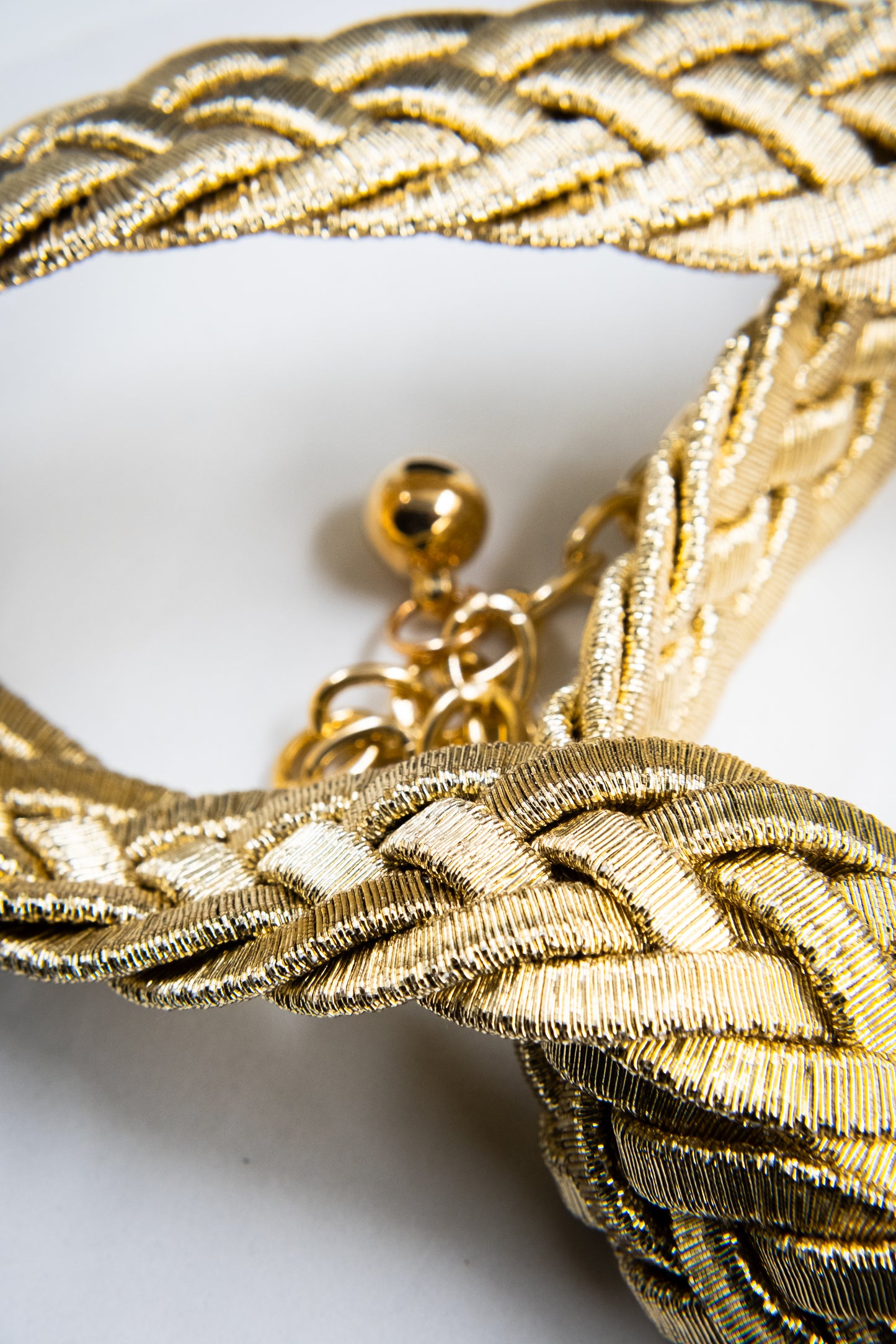 CINTURA LUREX ORO