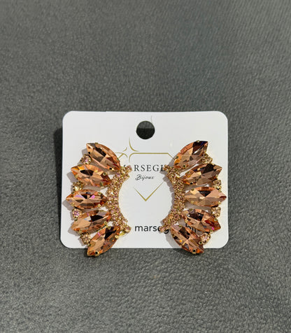 ORECCHINI FASHION ROSA ANTICO