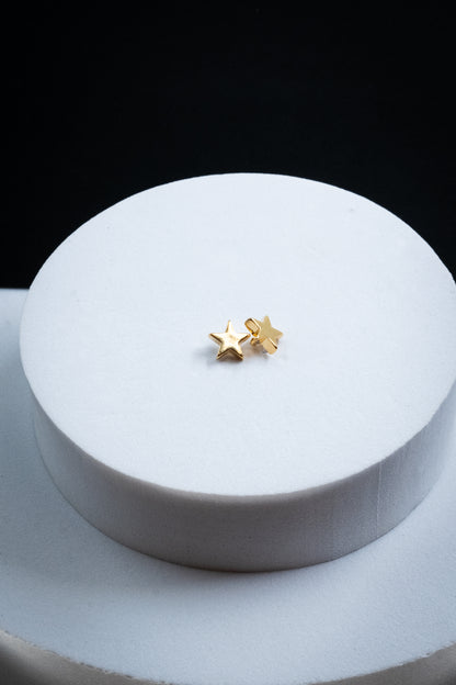SET ORECCHINI STELLE ORO