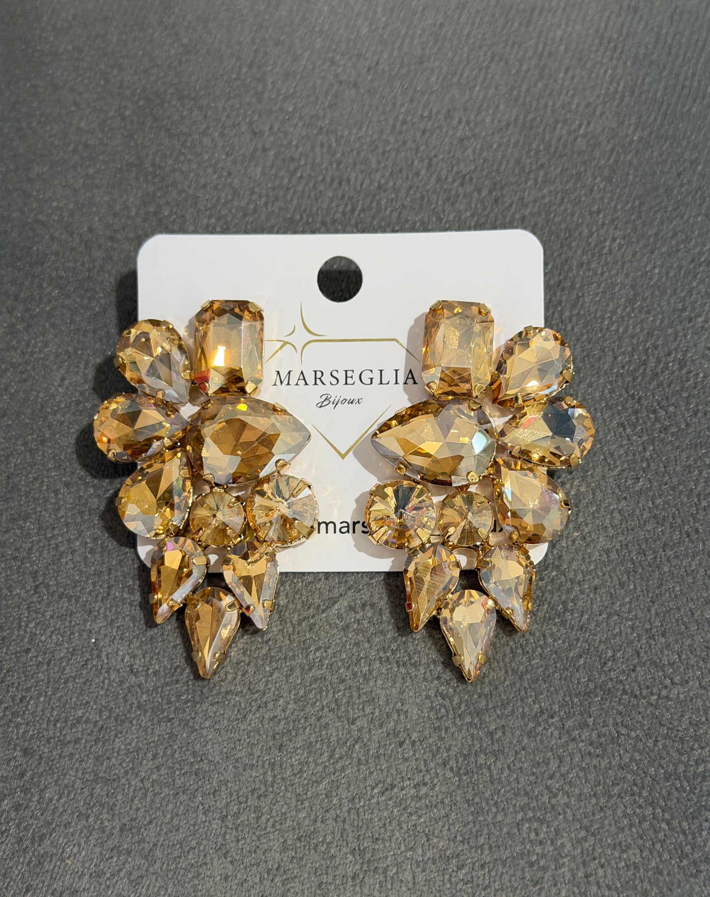 ORECCHINI FASHION CHAMPAGNE