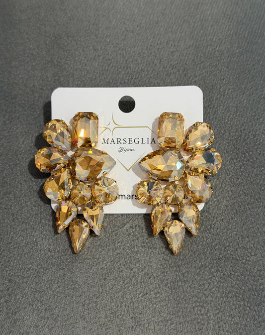 ORECCHINI FASHION CHAMPAGNE