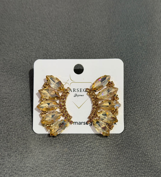 ORECCHINI FASHION CHAMPAGNE