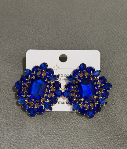 ORECCHINI FASHION BLU ELETTRICO