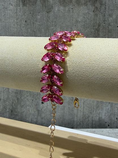 BRACCIALE FASHION ROSA SCURO