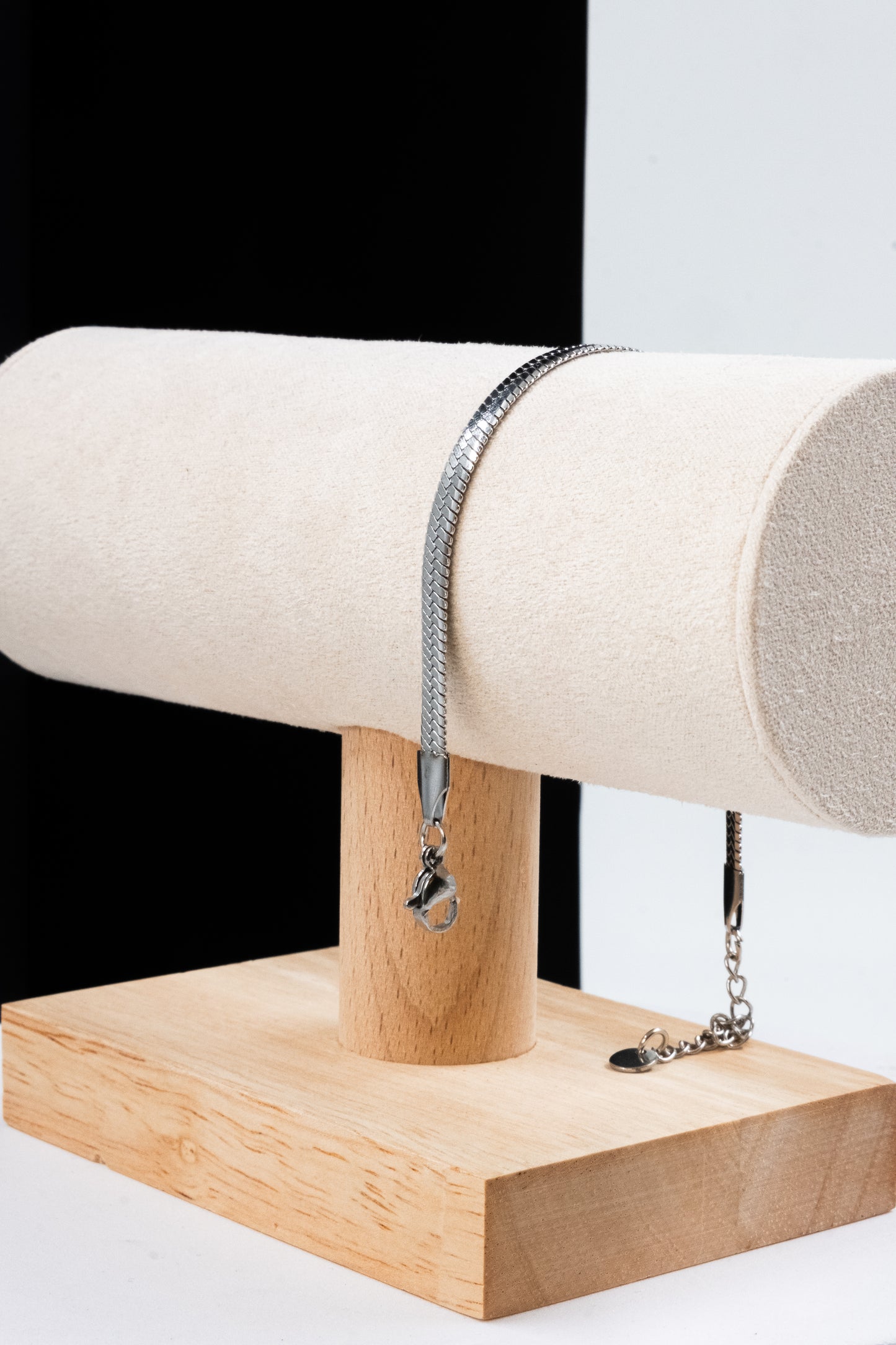 BRACCIALE SNAKE ARGENTO 4 MM