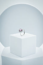 Completo "Kate" 4 pezzi: Argento e Viola