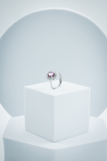 ANELLO KATE ARGENTO & VIOLA