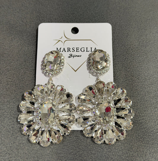 ORECCHINI CLIP FASHION ARGENTO
