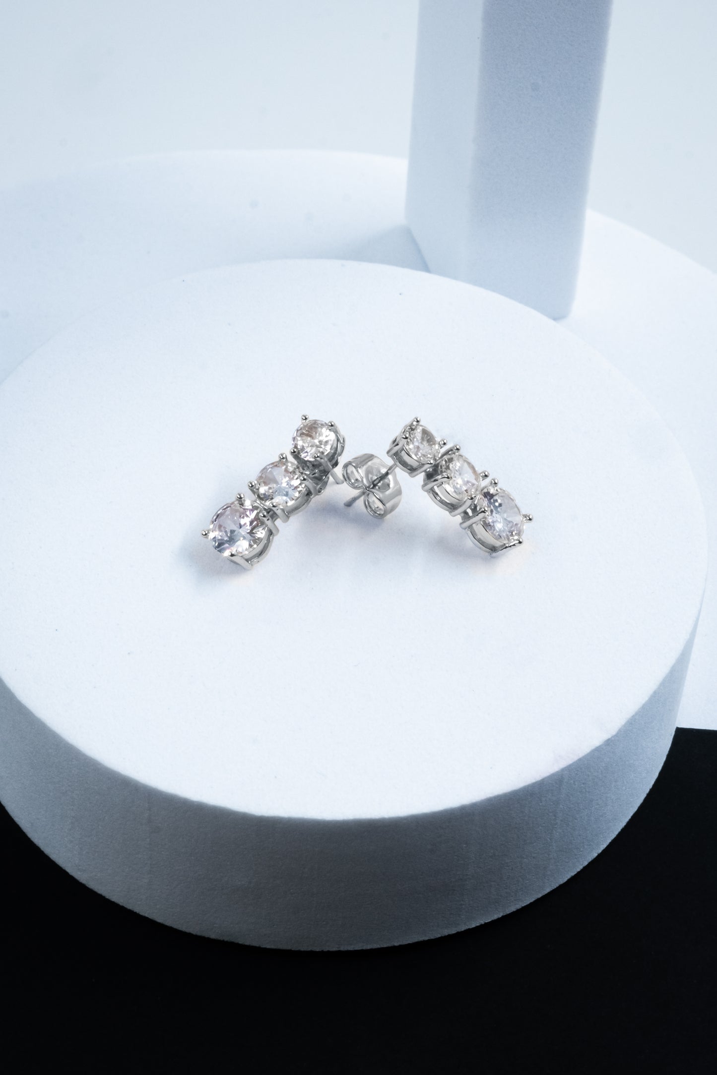 ORECCHINI TRILOGI ARGENTO