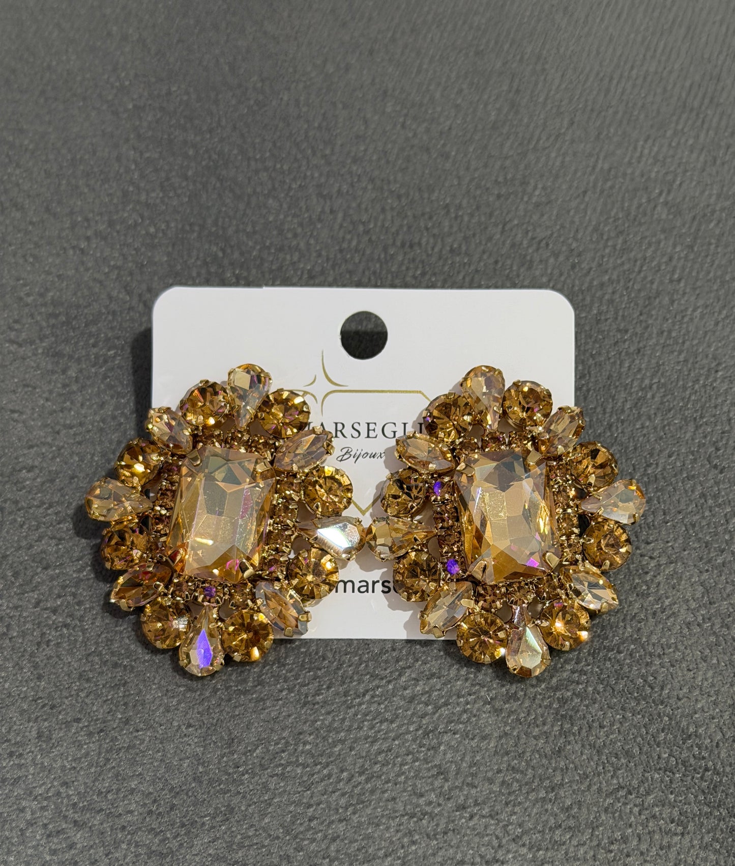 ORECCHINI FASHION CHAMPAGNE