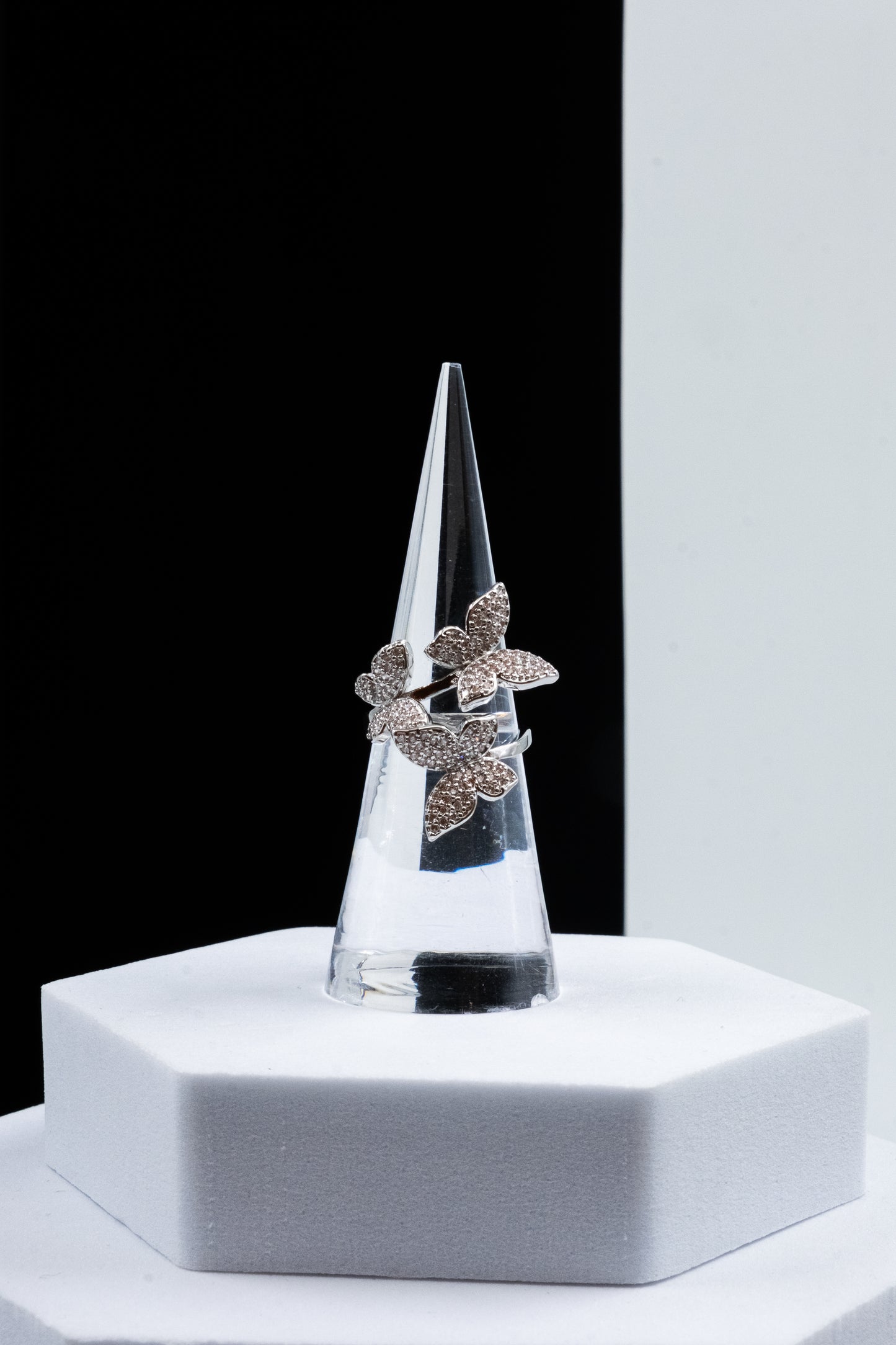 ANELLO FARFALLE ARGENTO