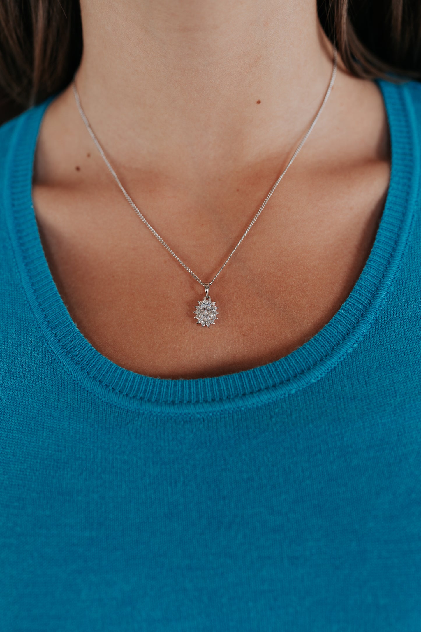 Completo "Kate" 4 pezzi: Argento e Bianco