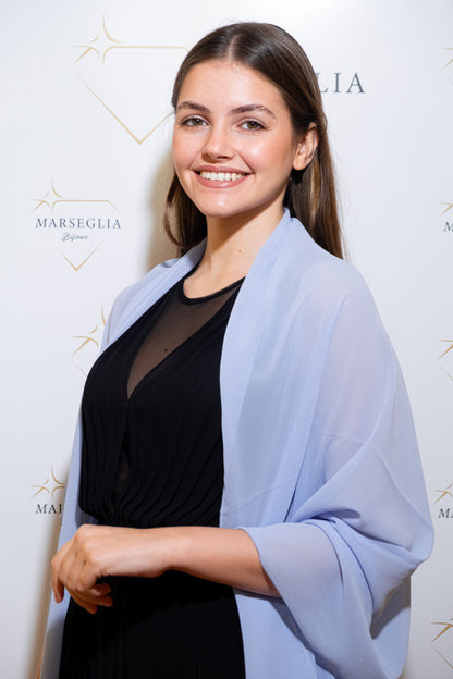 STOLA CHIFFON CARTA DA ZUCCHERO