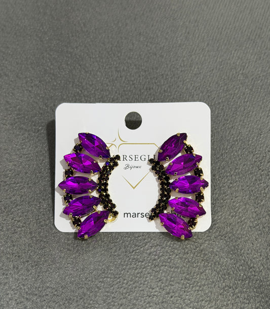 ORECCHINI FASHION VIOLA