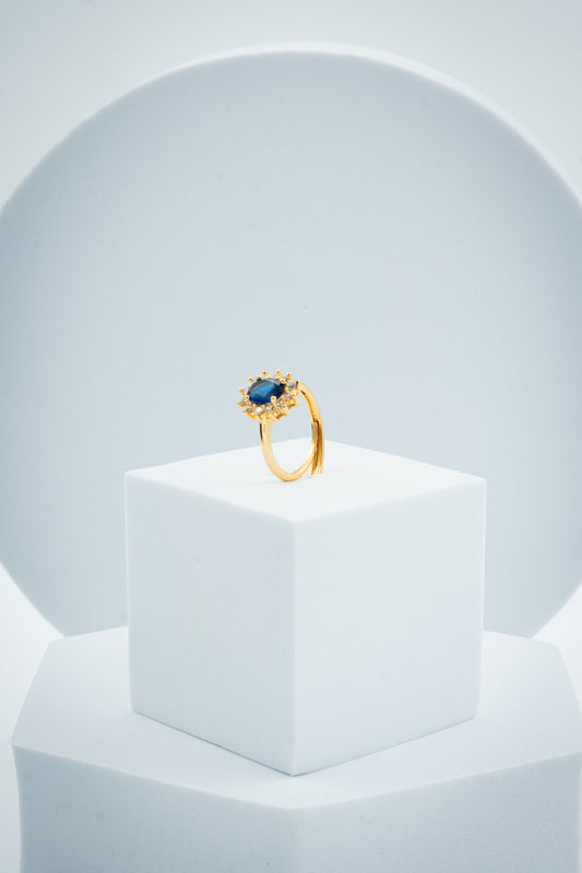 ANELLO KATE ORO & BLU