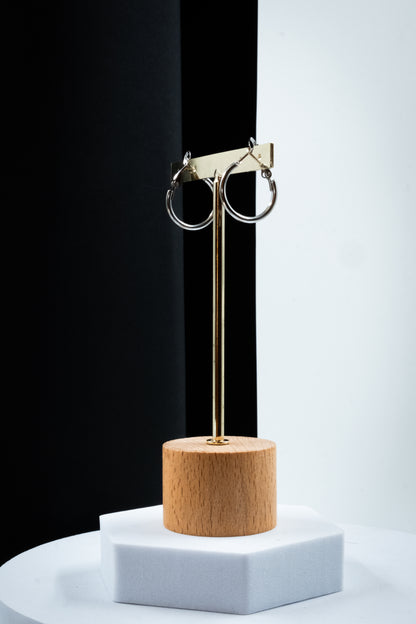 CERCHI SOTTILI ARGENTO 20 mm