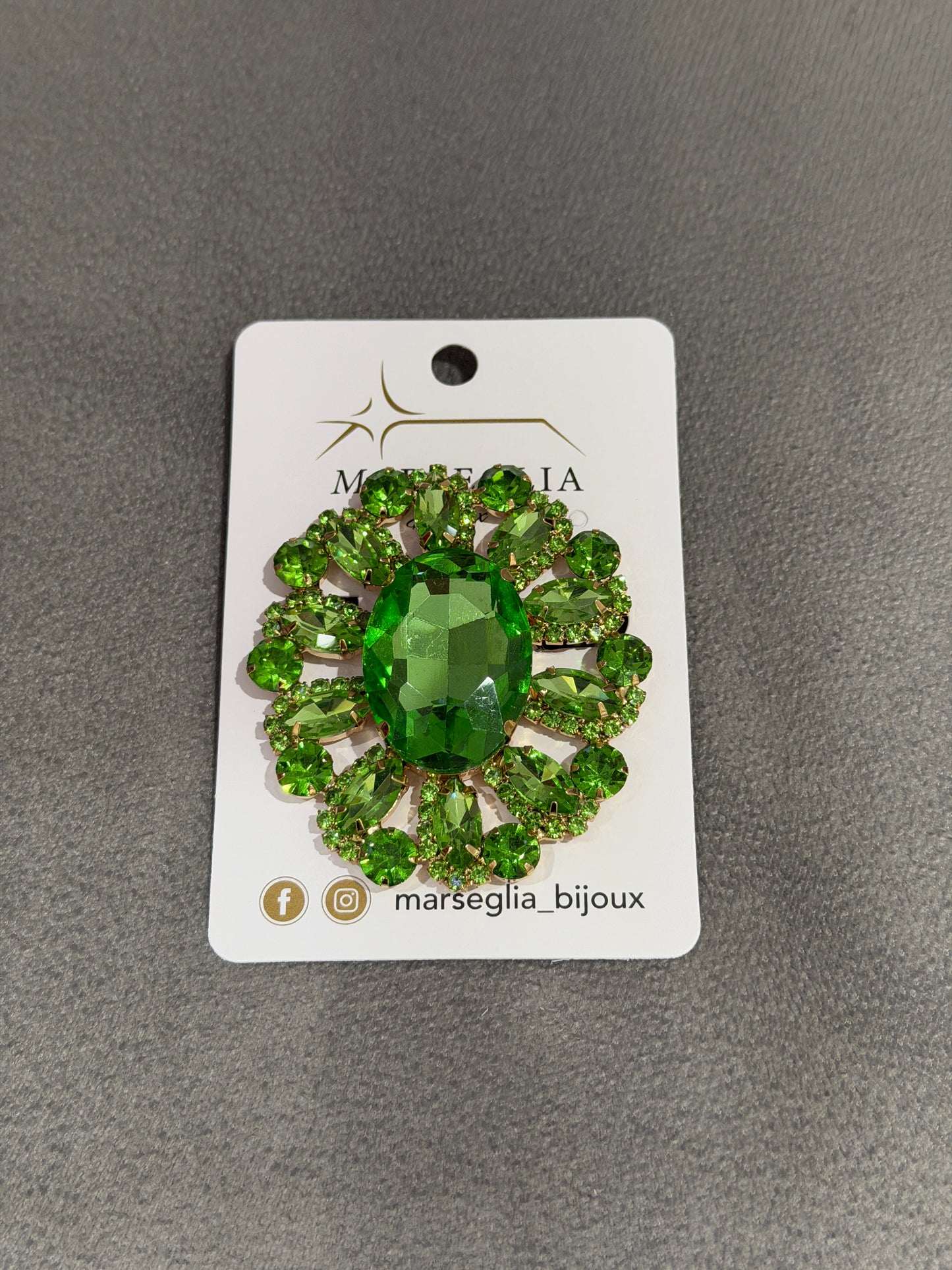 SPILLA FASHION VERDE CHIARO