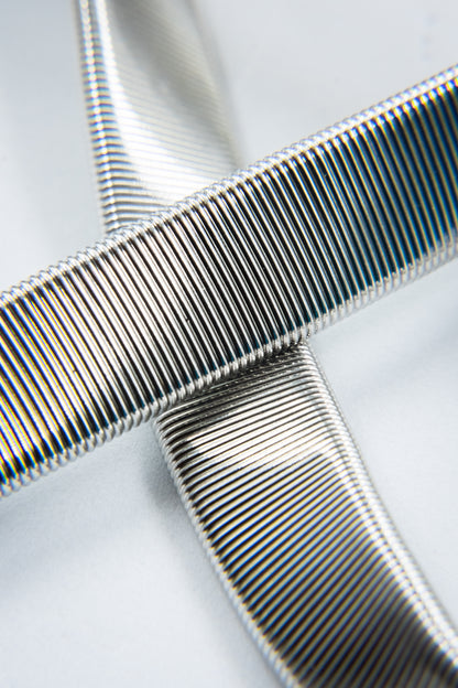 CINTURA ELASTICA ARGENTO
