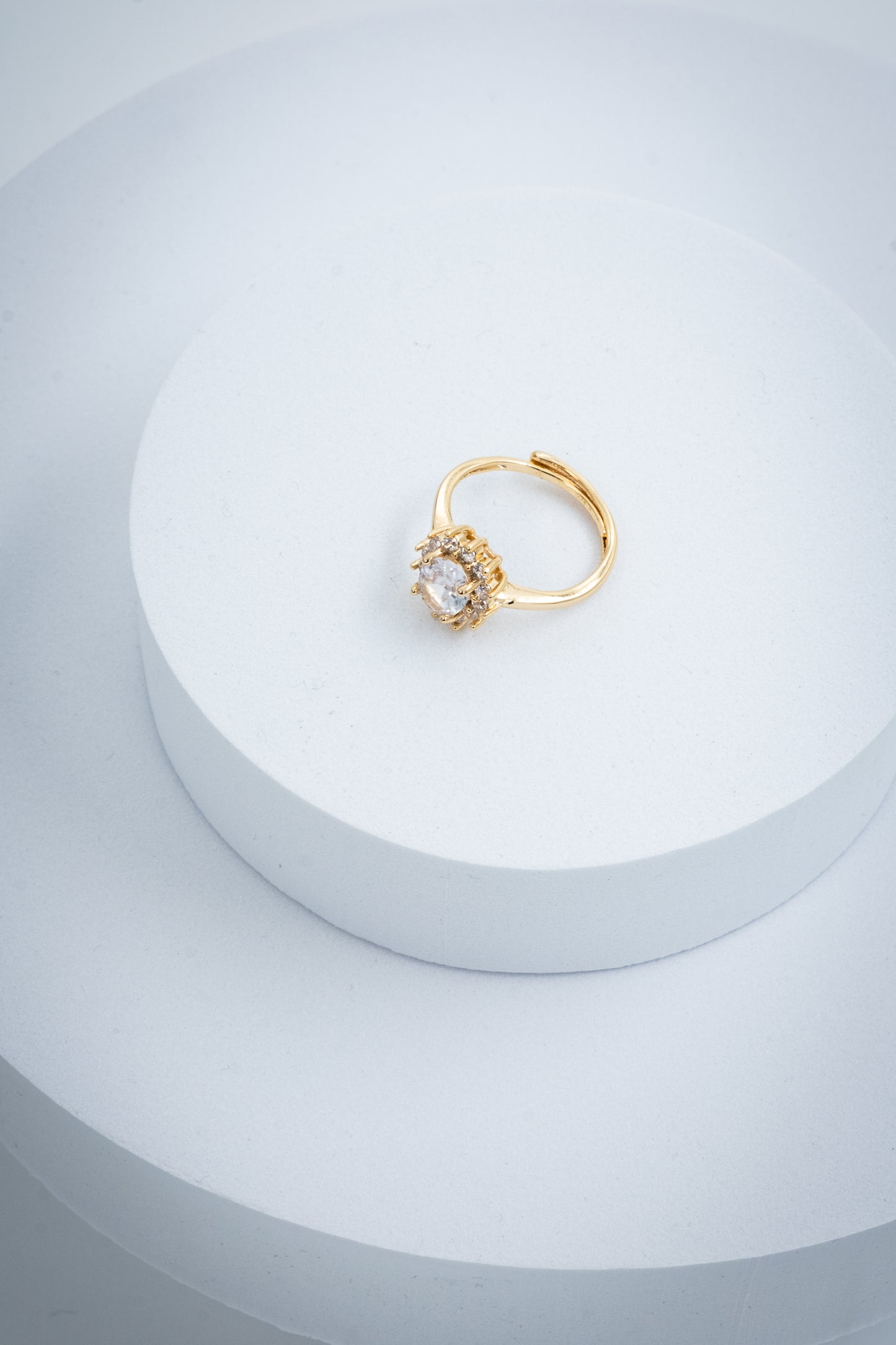 ANELLO KATE ORO & BIANCO