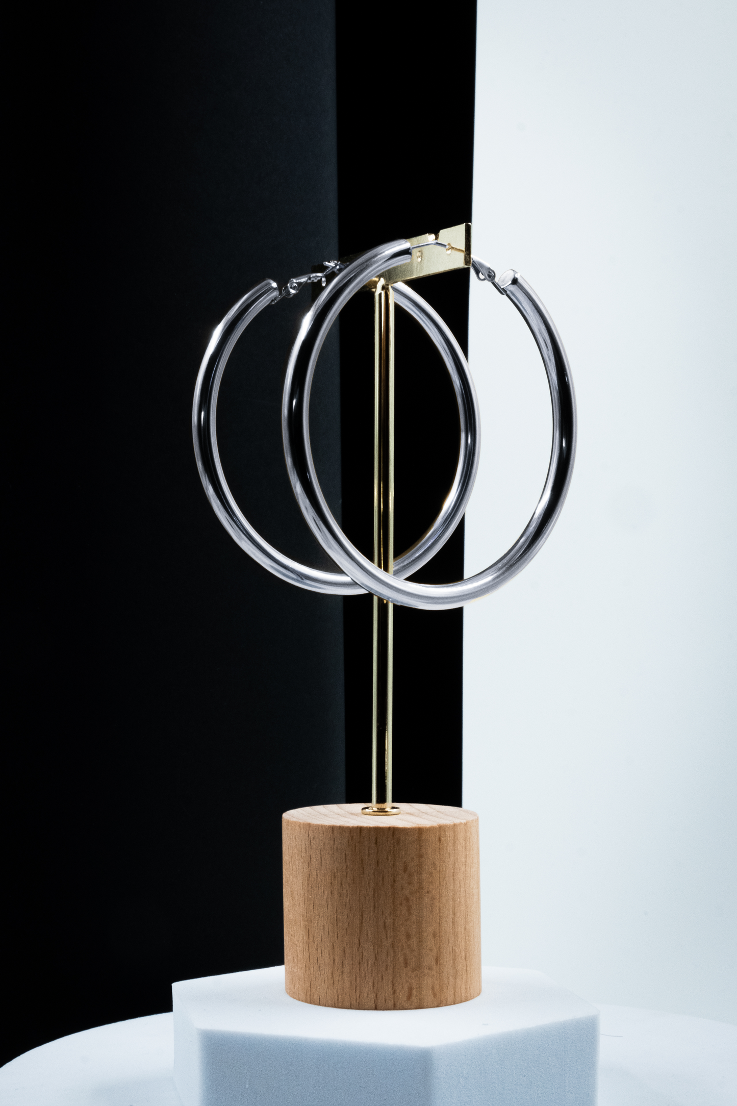 CERCHI A TUBO ARGENTO 70 mm