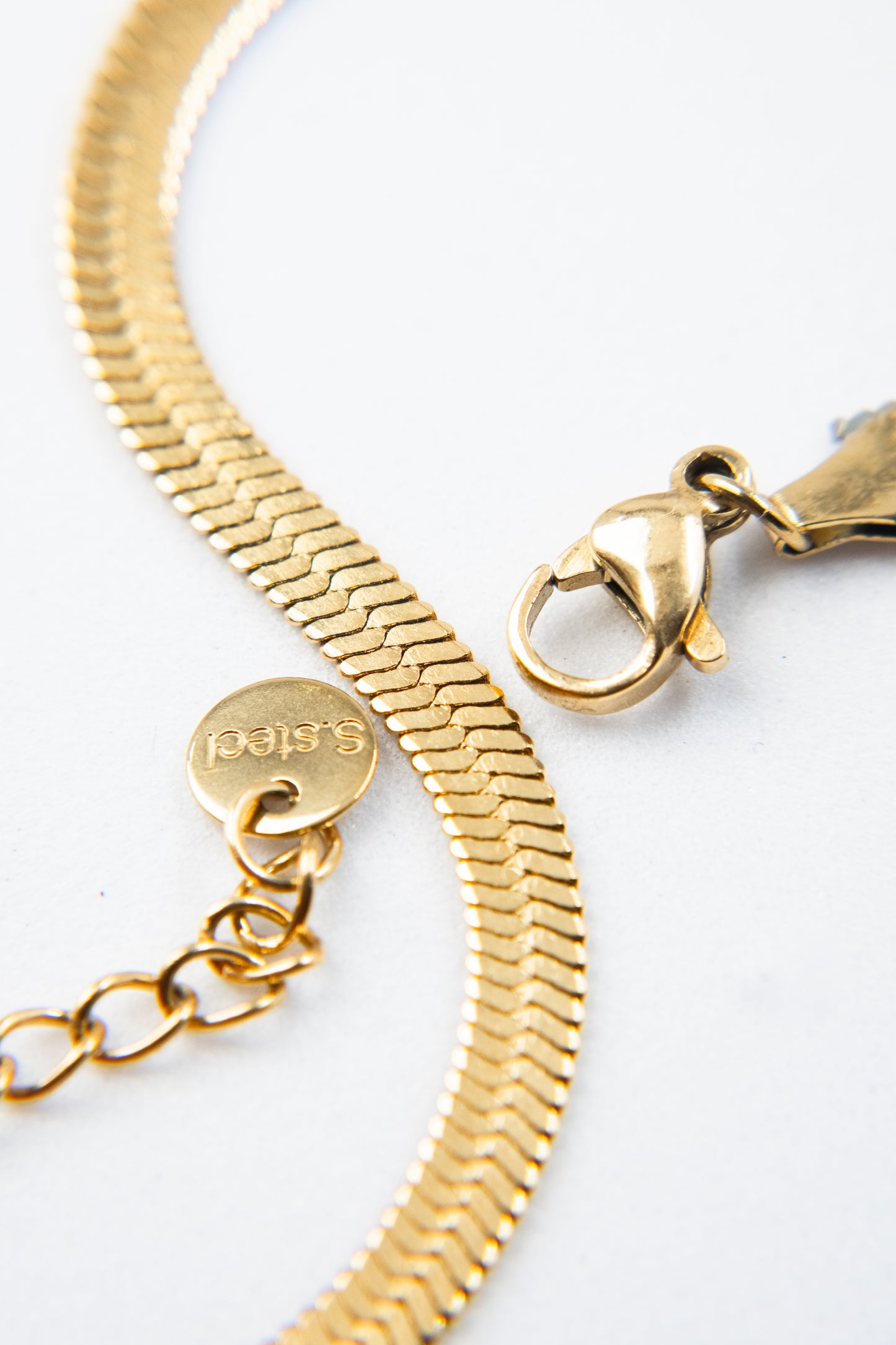 BRACCIALE SNAKE ORO 4 MM