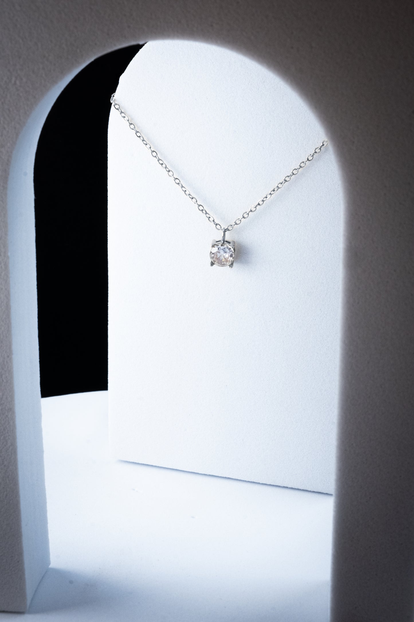 COLLANA PUNTO LUCE ARGENTO