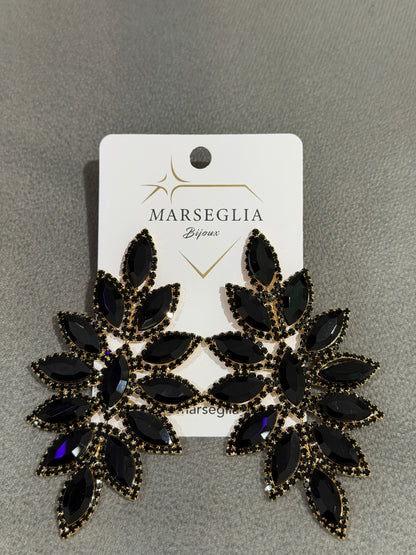 ORECCHINI FASHION NERO