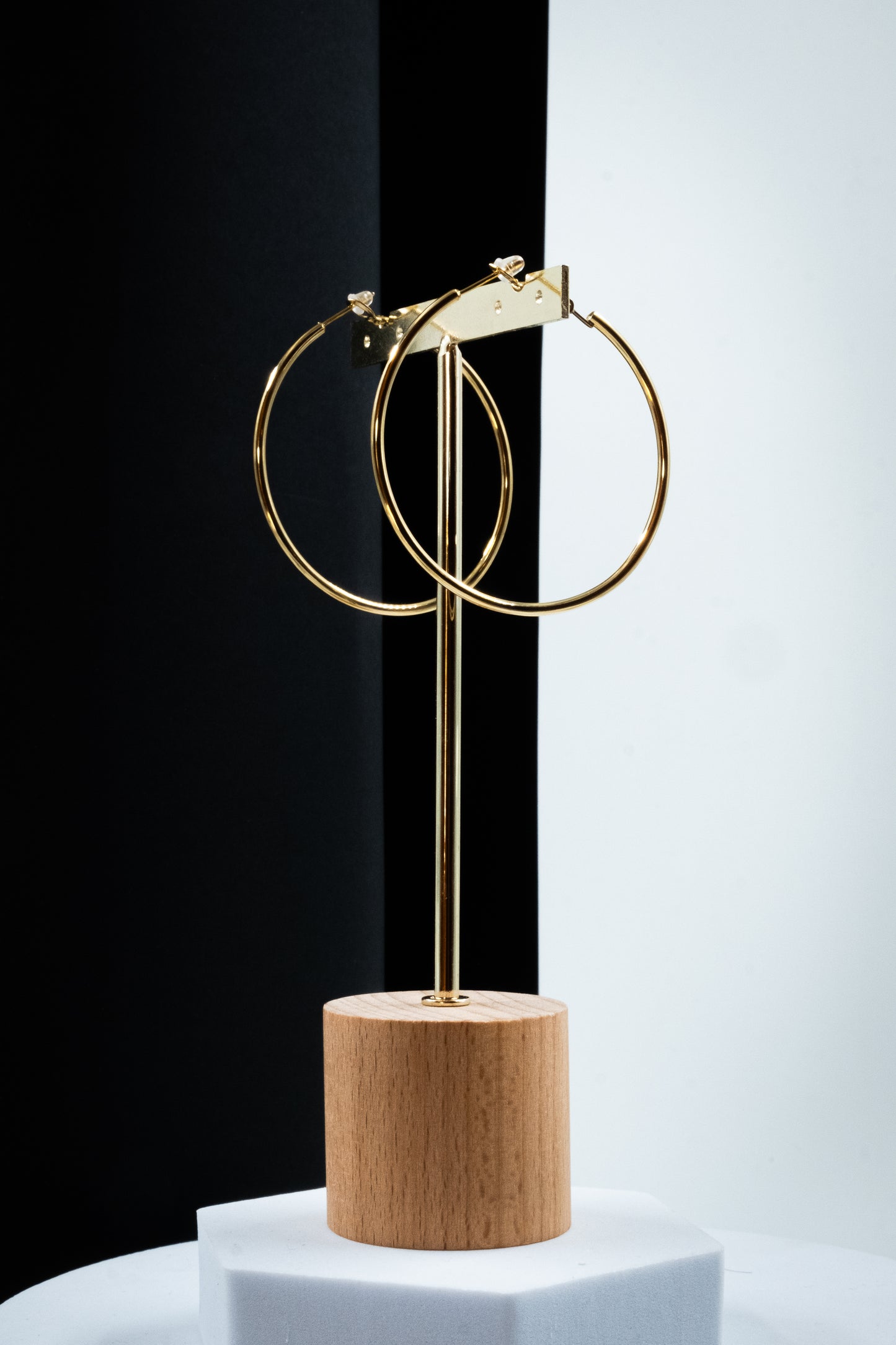 CERCHI SOTTILI ORO 50 mm