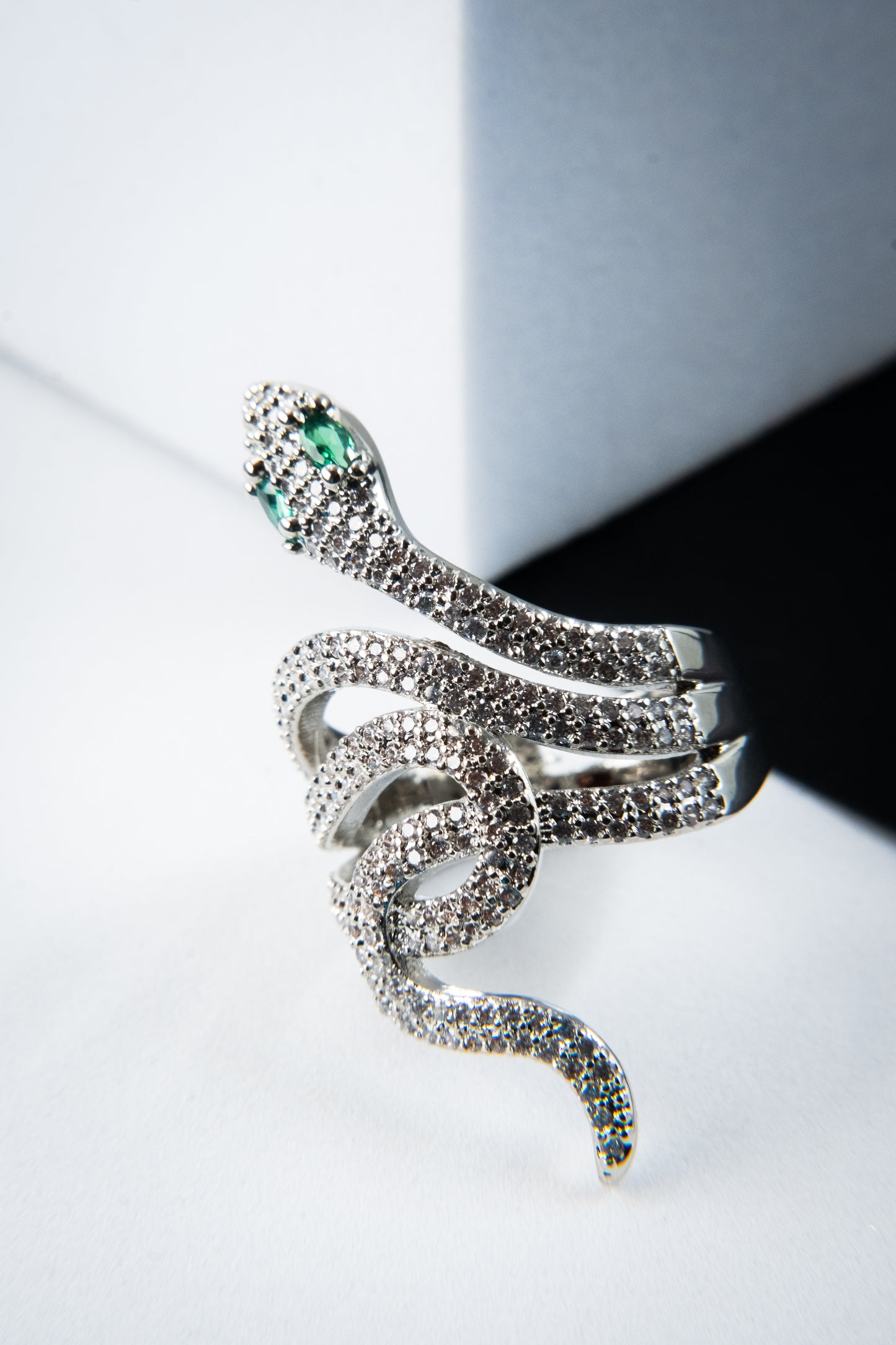 ANELLO SERPENTE ARGENTO