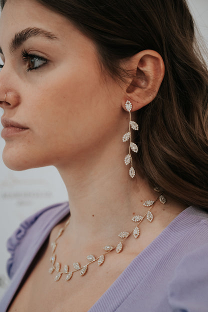 Completo "Tiffany" 3 pezzi colore oro