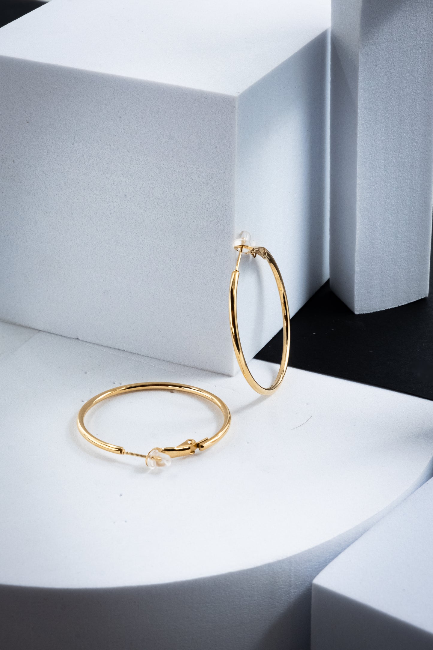 CERCHI SOTTILI ORO 40 mm