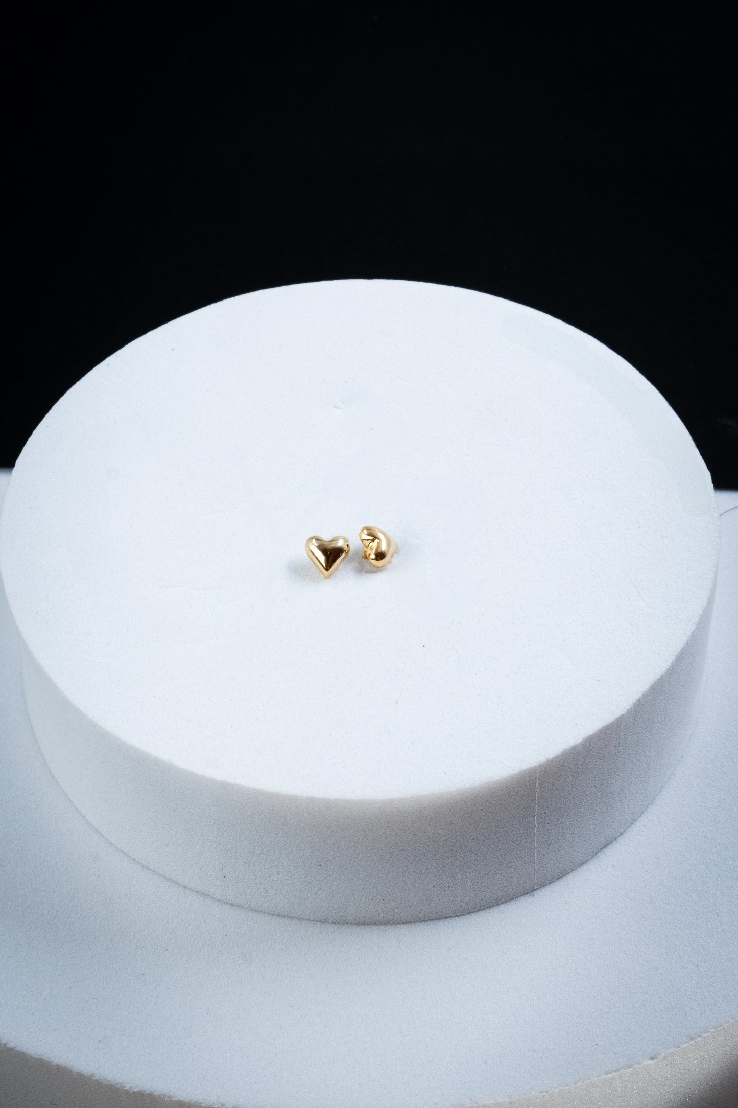 SET ORECCHINI CUORI ORO