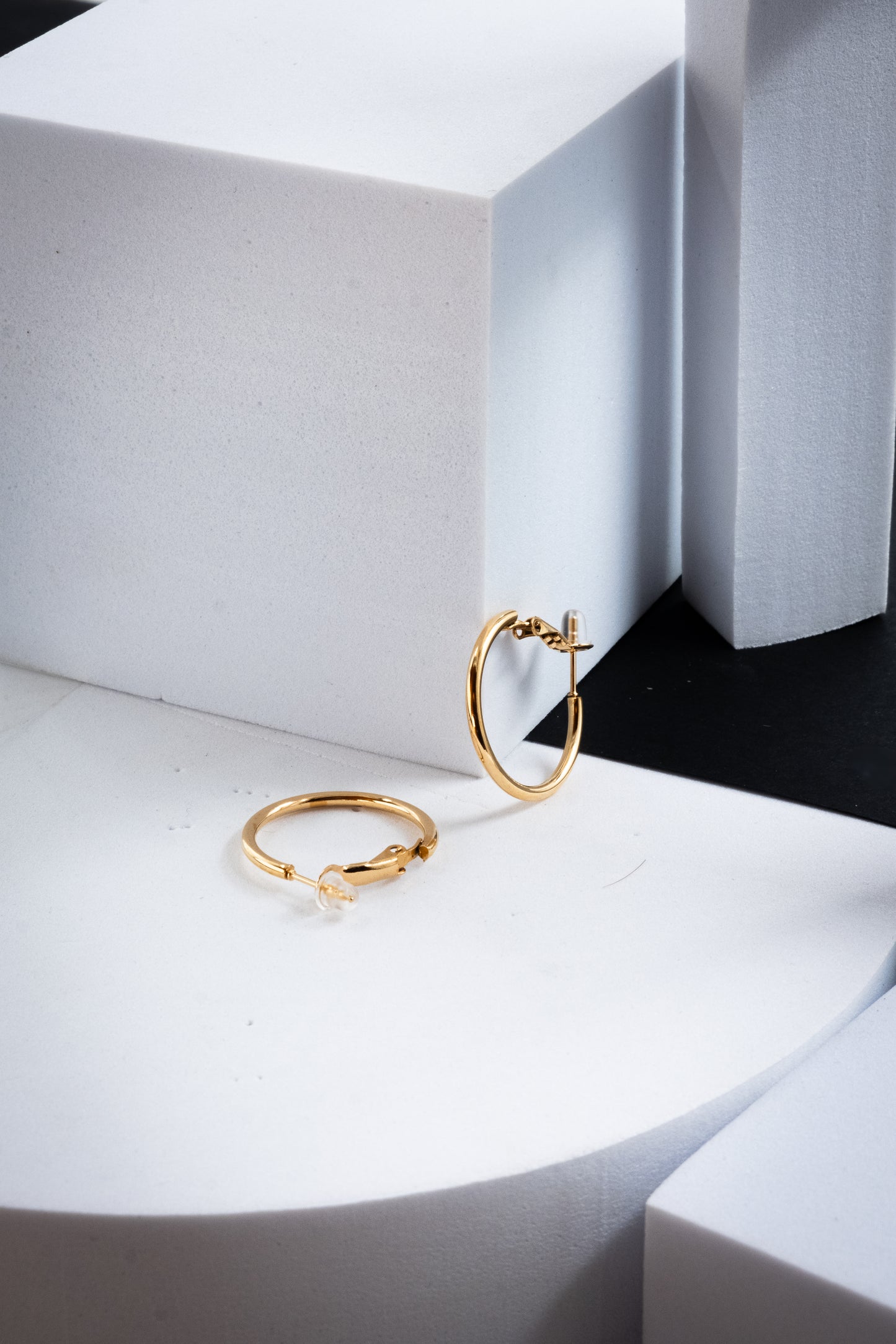 CERCHI SOTTILI ORO 25 mm