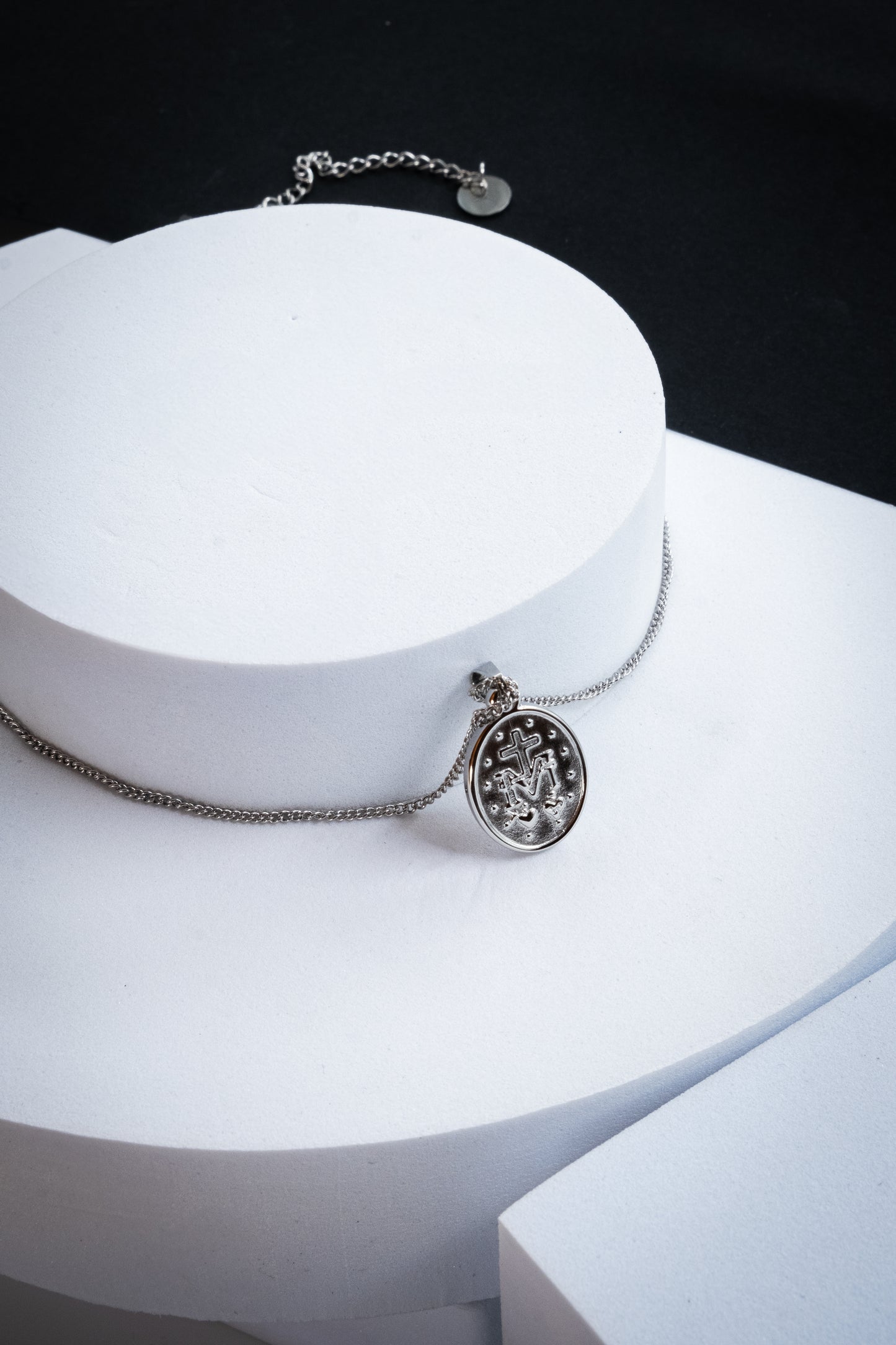 COLLANA MADONNA ARGENTO