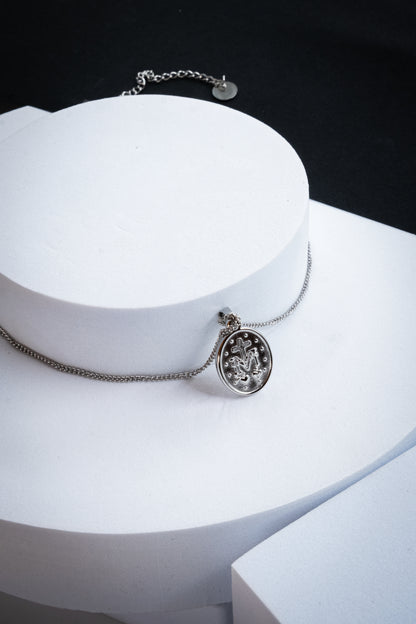 COLLANA MADONNA ARGENTO