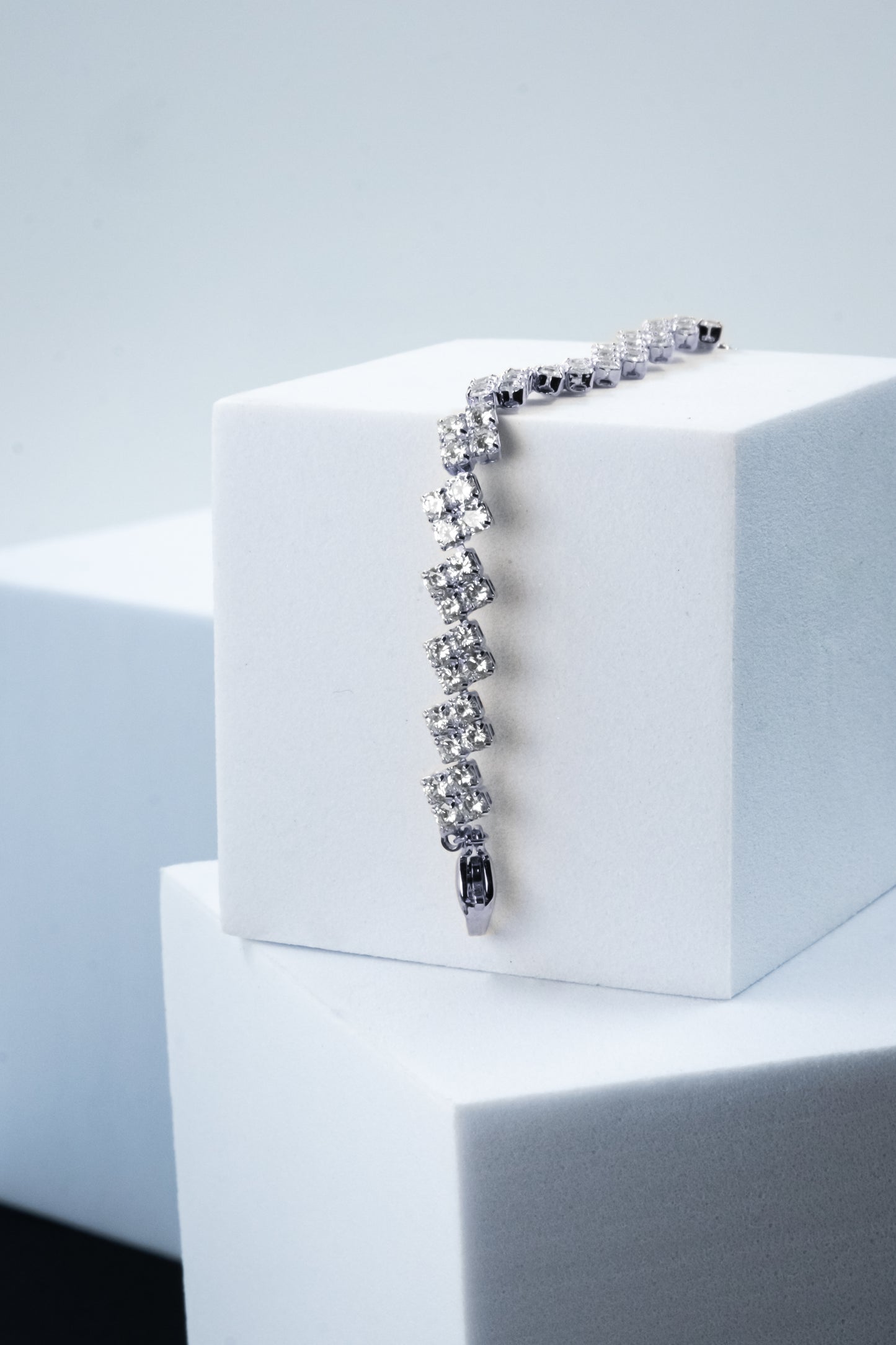 Completo "Jasmine" 3 pezzi colore argento