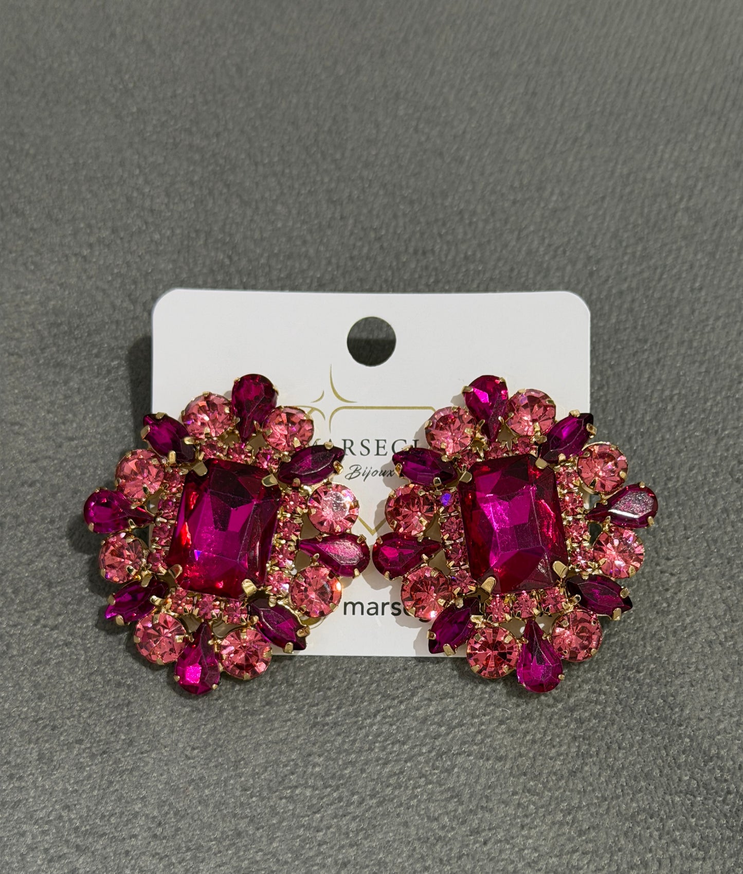 ORECCHINI FASHION FUCSIA