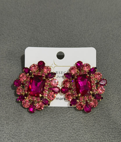 ORECCHINI FASHION FUCSIA