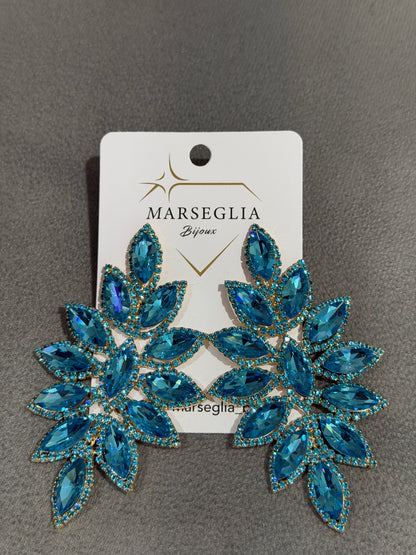 ORECCHINI FASHION TURCHESE