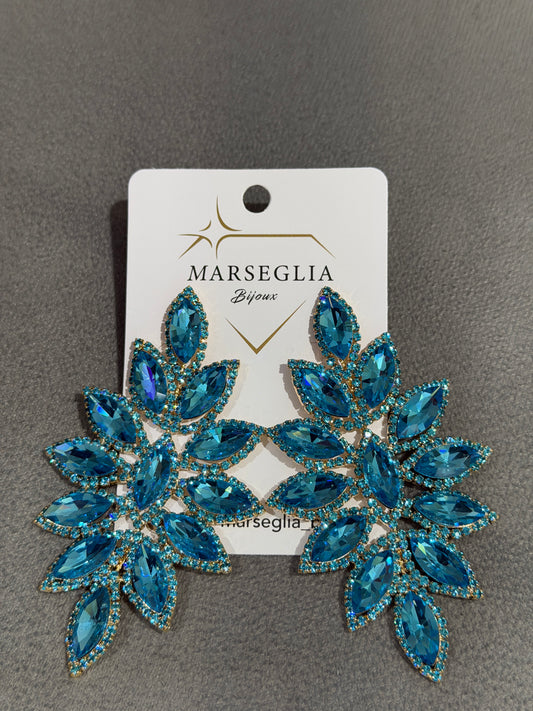 ORECCHINI FASHION TURCHESE