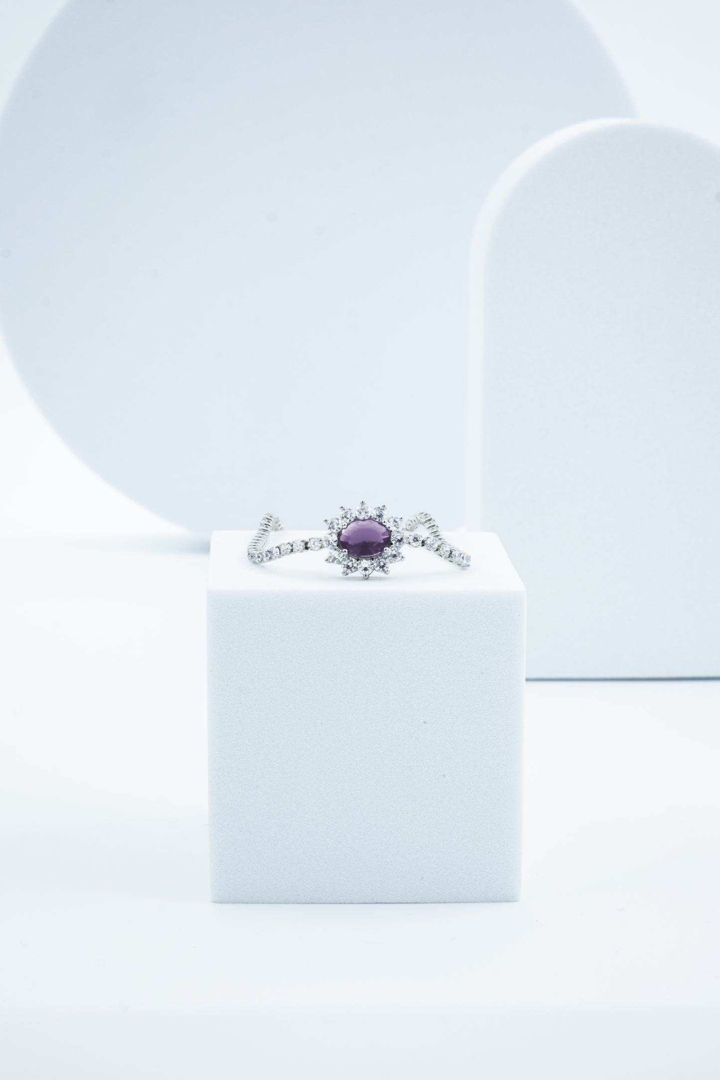 BRACCIALE KATE ARGENTO & VIOLA