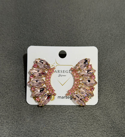 ORECCHINI FASHION ROSA
