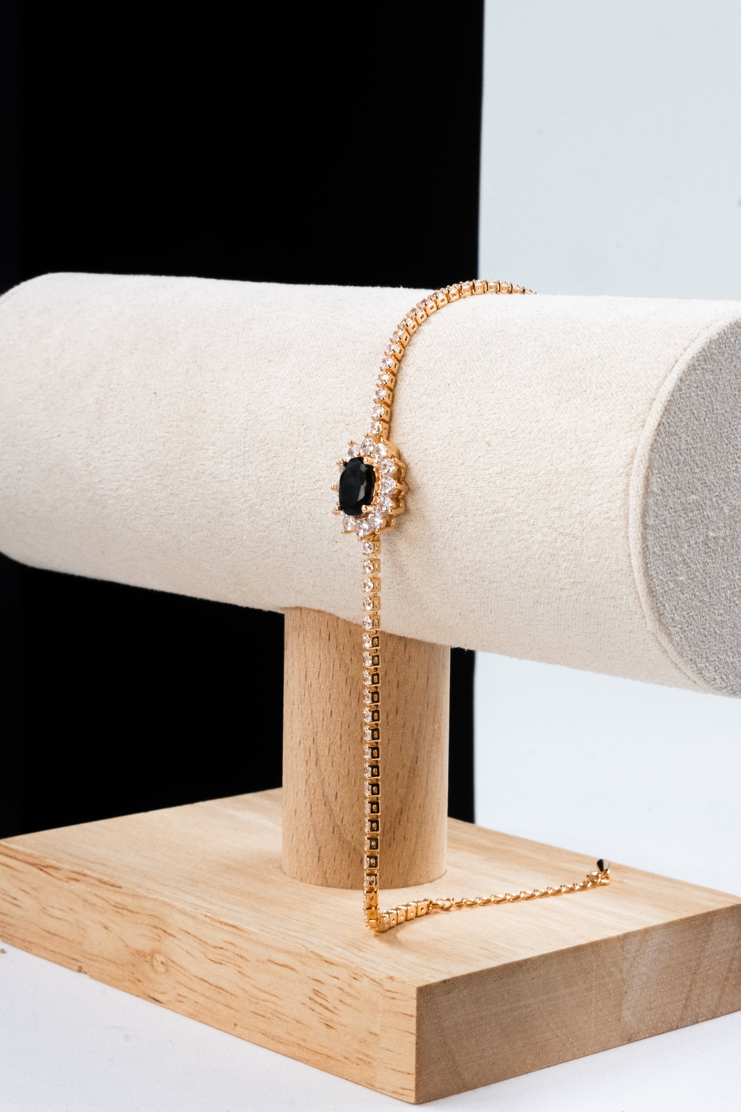 BRACCIALE KATE ORO & NERO