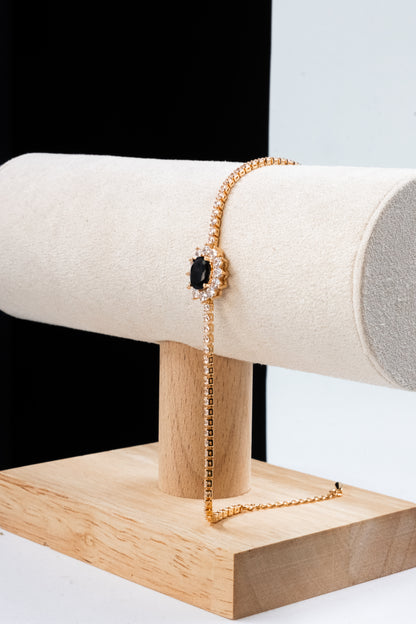 BRACCIALE KATE ORO & NERO