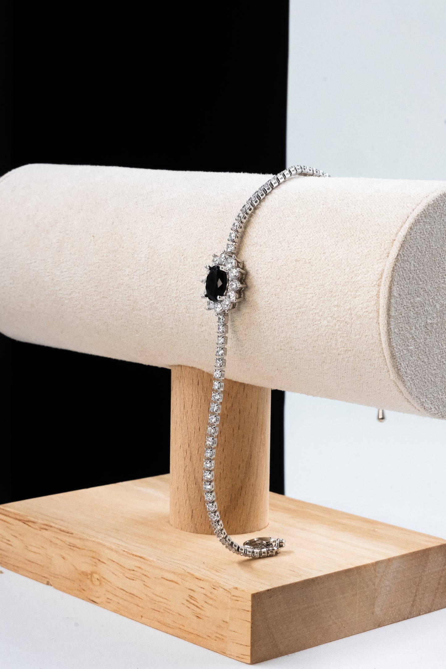 BRACCIALE KATE ARGENTO & NERO