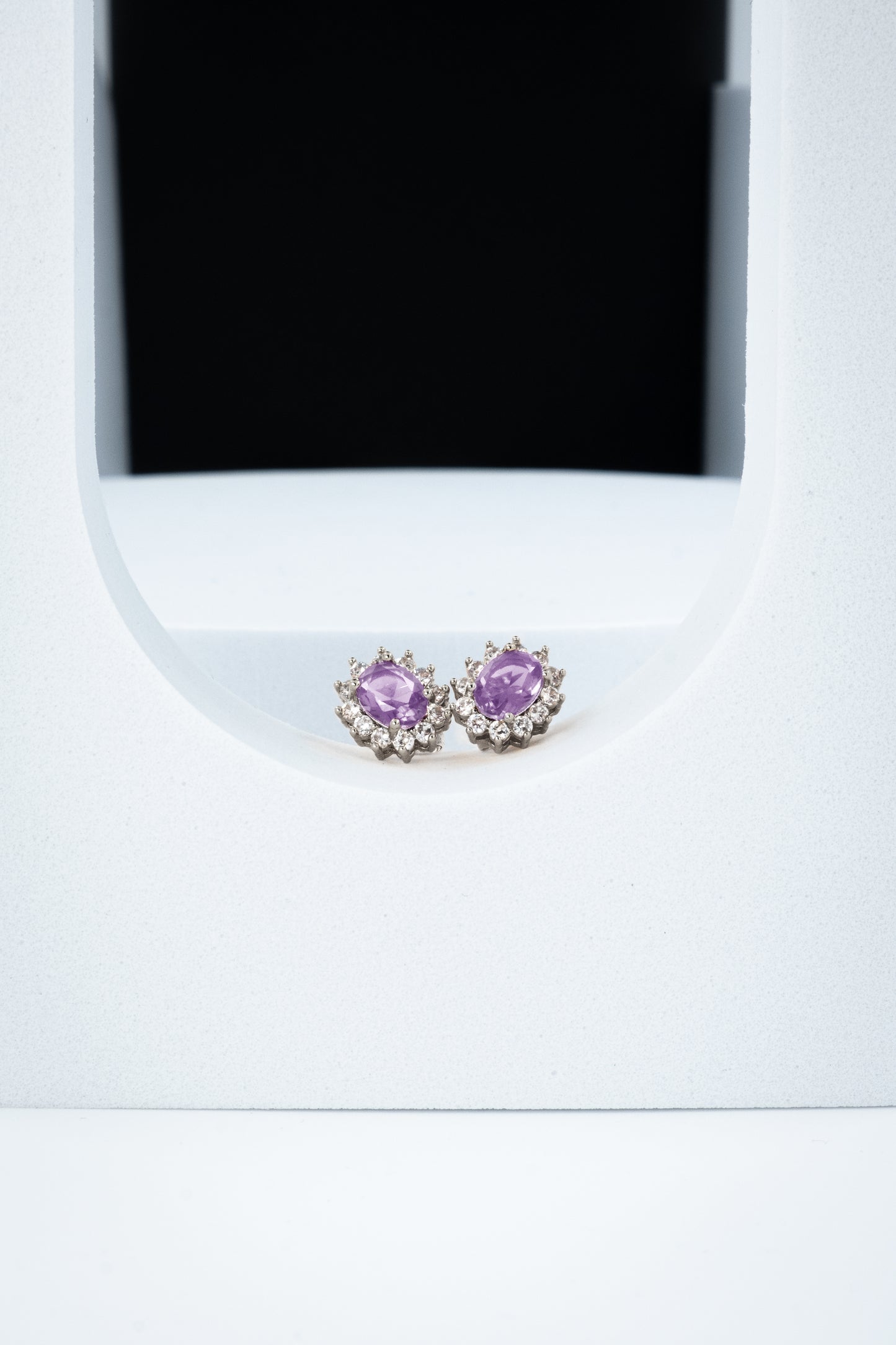 ORECCHINI KATE ARGENTO & VIOLA