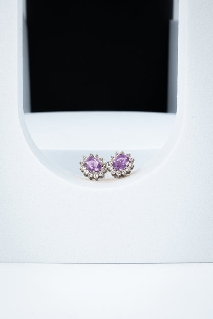 ORECCHINI KATE ARGENTO & VIOLA