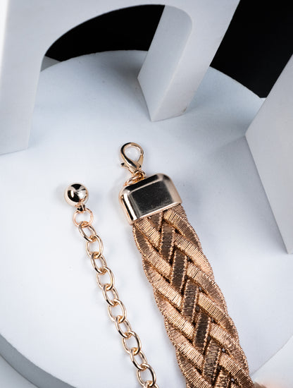 CINTURA LUREX ORO ROSA